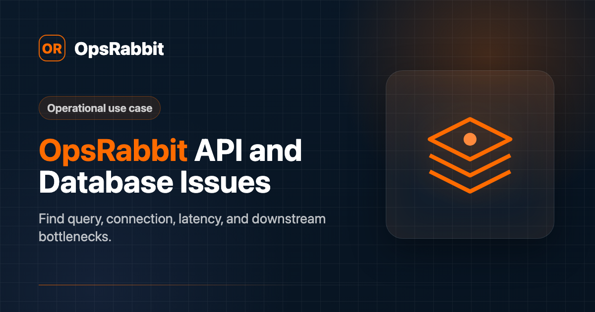 API and Database Issues social preview image